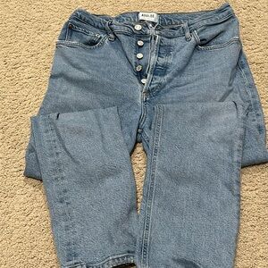Agolde Riley 
High rise 
Size 28